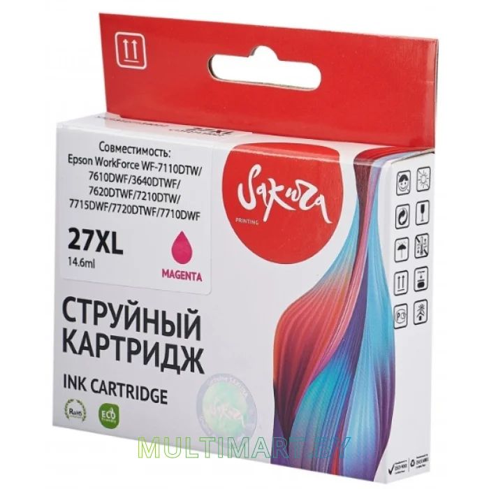 Картридж Sakura Printing C13T27134022
